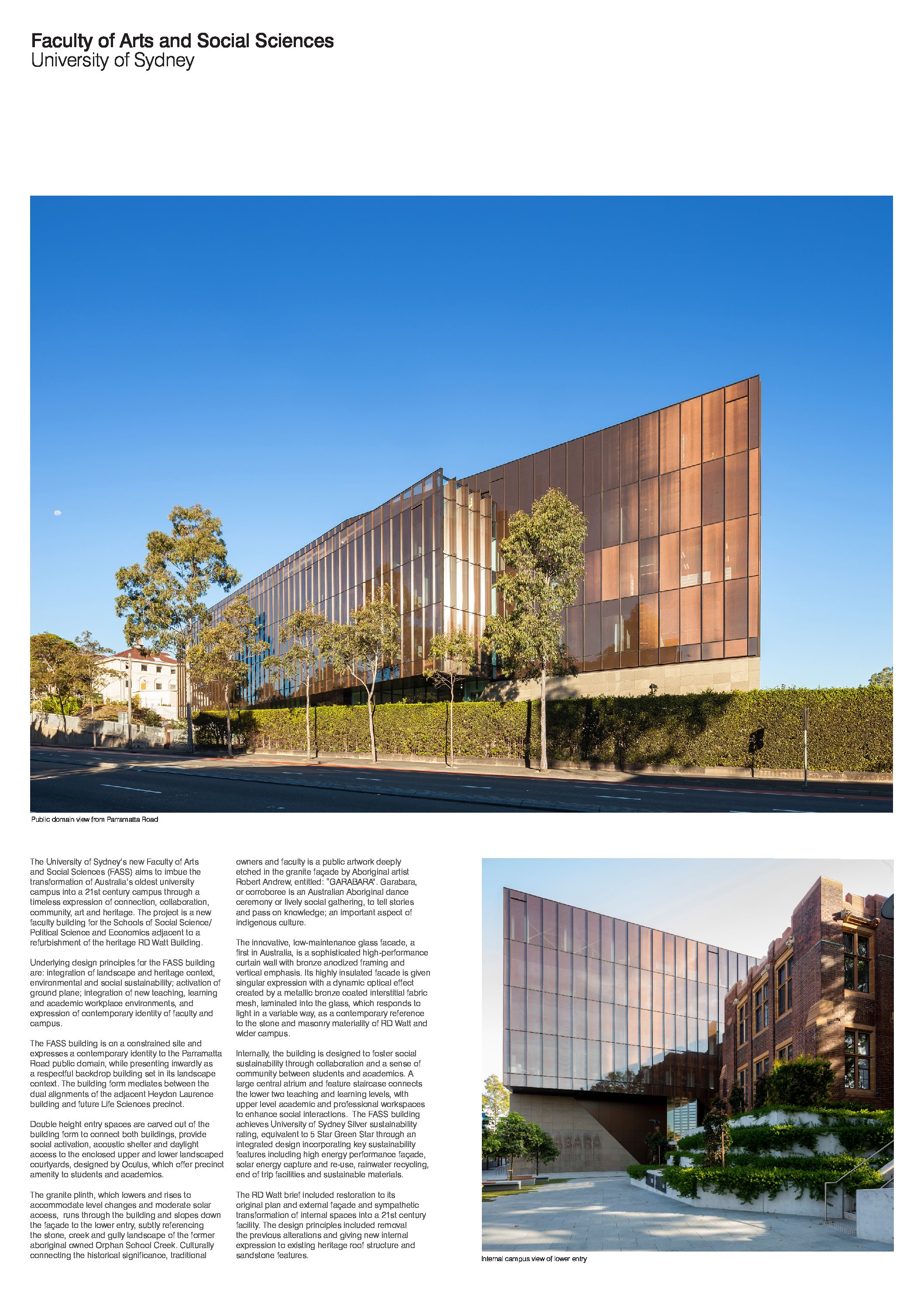 Faculty of Arts and Social Sciences - World Buildings Directory ...