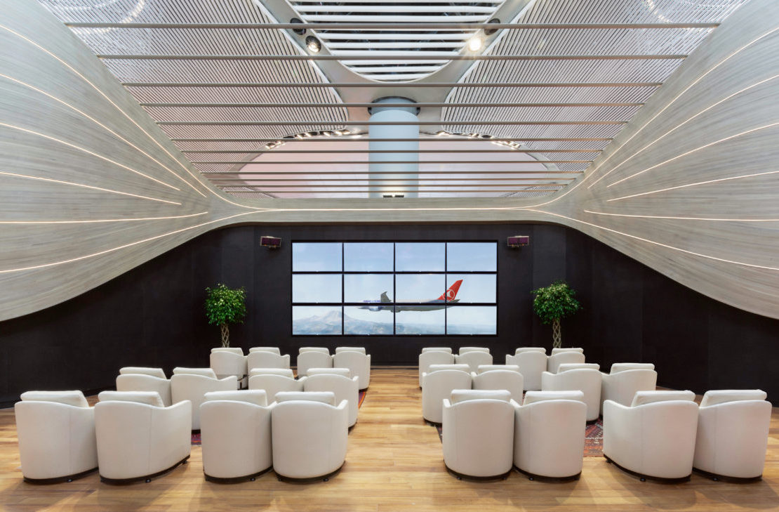 Flow Turkish Airlines Lounges at Istanbul Airport World Buildings Directory Architecture