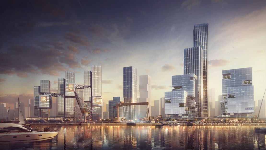 Guangzhou Riverside Waterfront Masterplan - World Buildings Directory ...