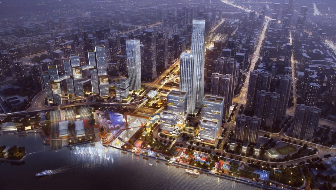 Guangzhou Riverside Waterfront Masterplan - World Buildings Directory ...