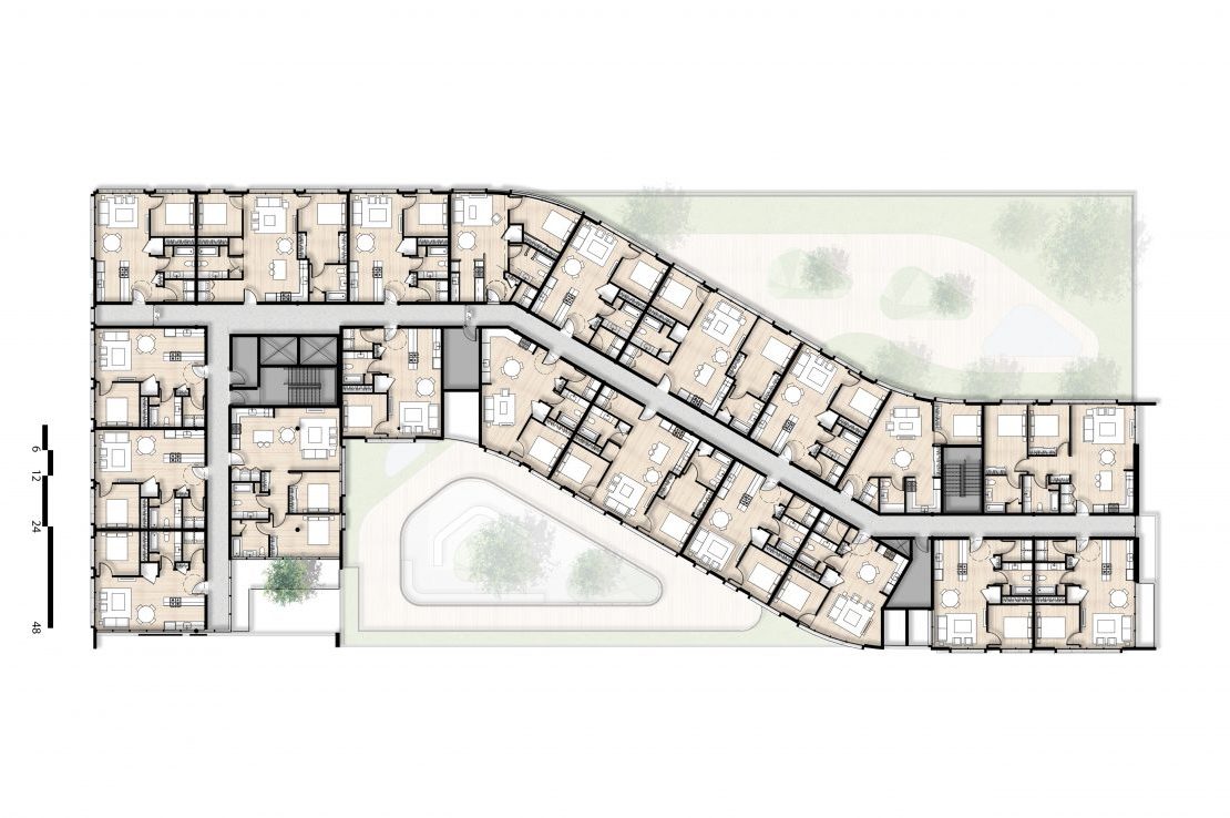 Northtown Affordable Housing and Public Library World Buildings