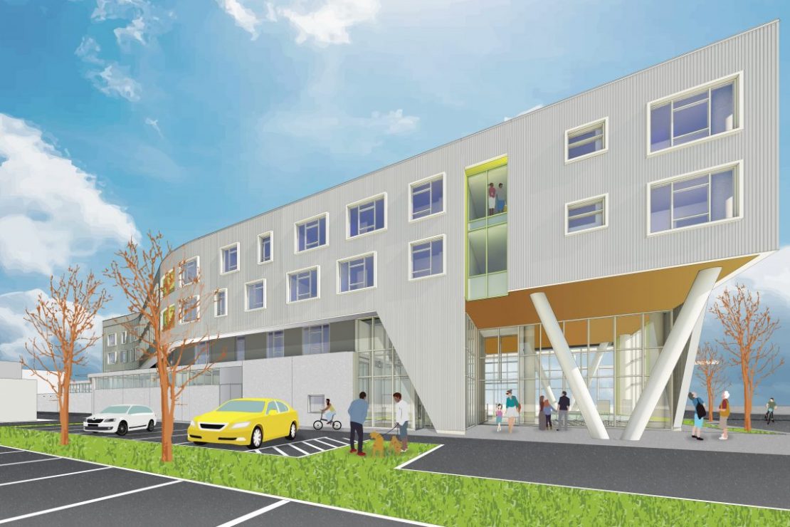 Northtown Affordable Housing and Public Library World Buildings