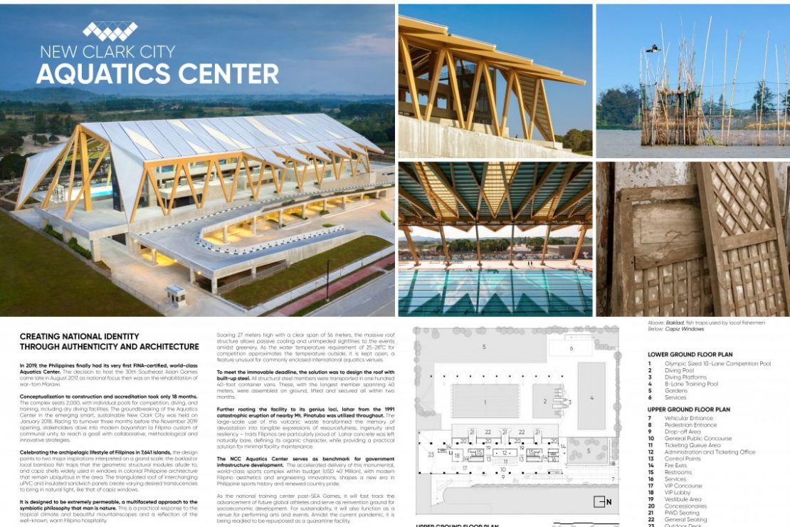New Clark City Aquatics Center World Buildings Directory