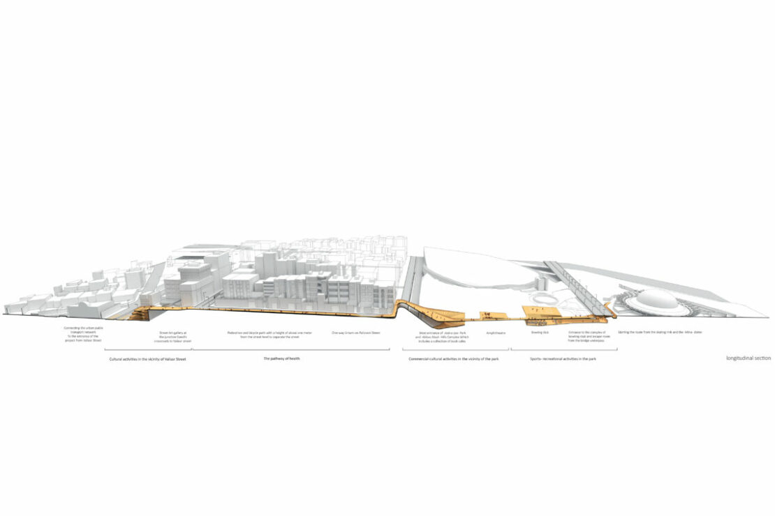 Dream Pathway/ The connection between the sports recreation park to a  cultural – World Buildings Directory | Architecture Search Engine