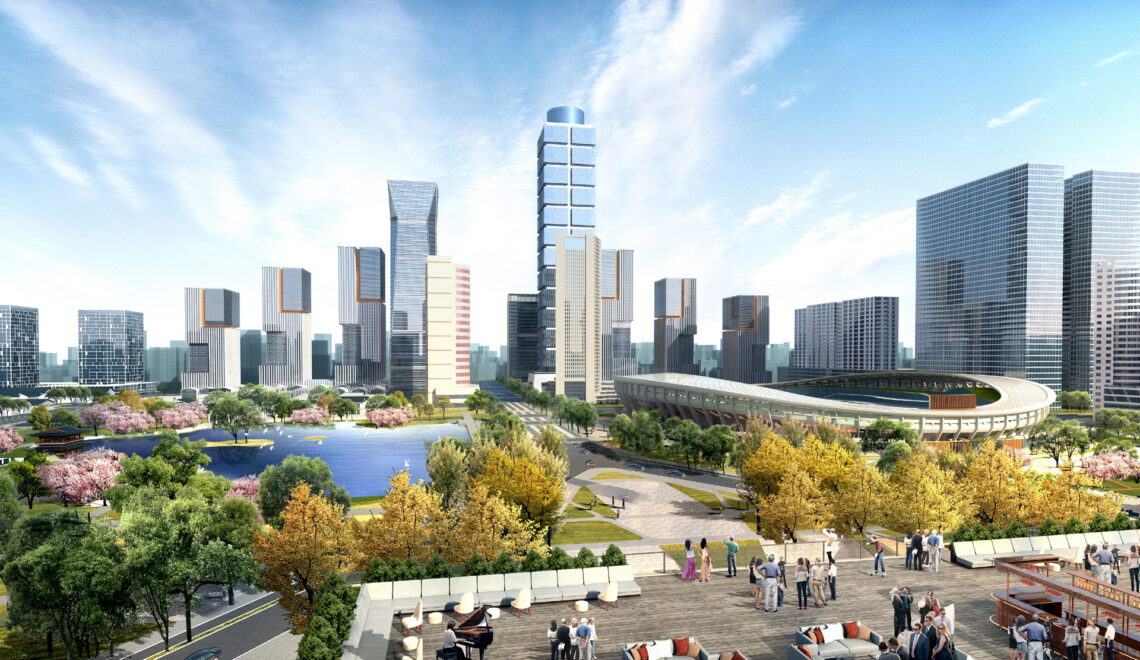 Tsinanfu CHENGDU ORIGIN - Tianfu Cultural Park - World Buildings Directory ...