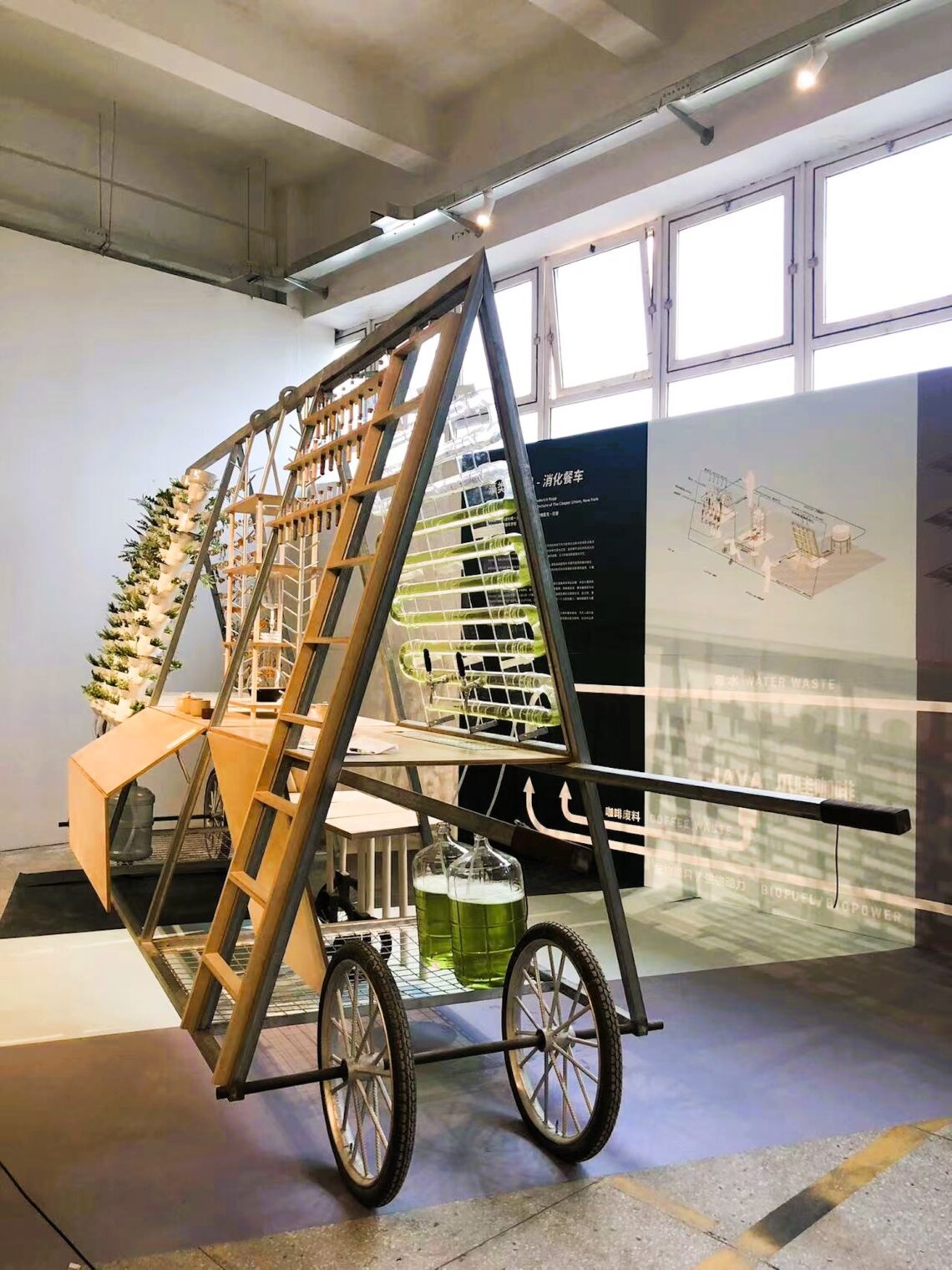 Algae Sips and Java Brews: A Digestive Food Truck - World Buildings ...