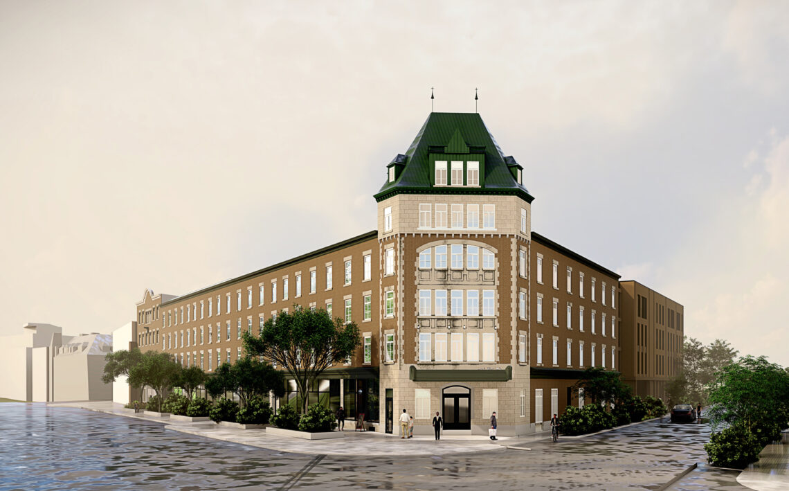 Paul Roderiques Building The 401 St-Paul - Requalification of a historical building in the ...