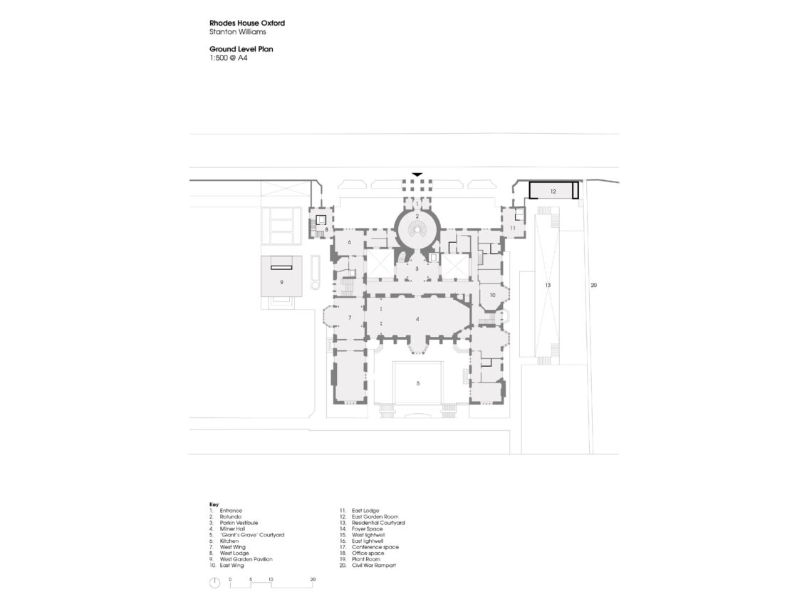 Map Rhodes House Rhodes House Transformation - World Buildings Directory | Architecture ...