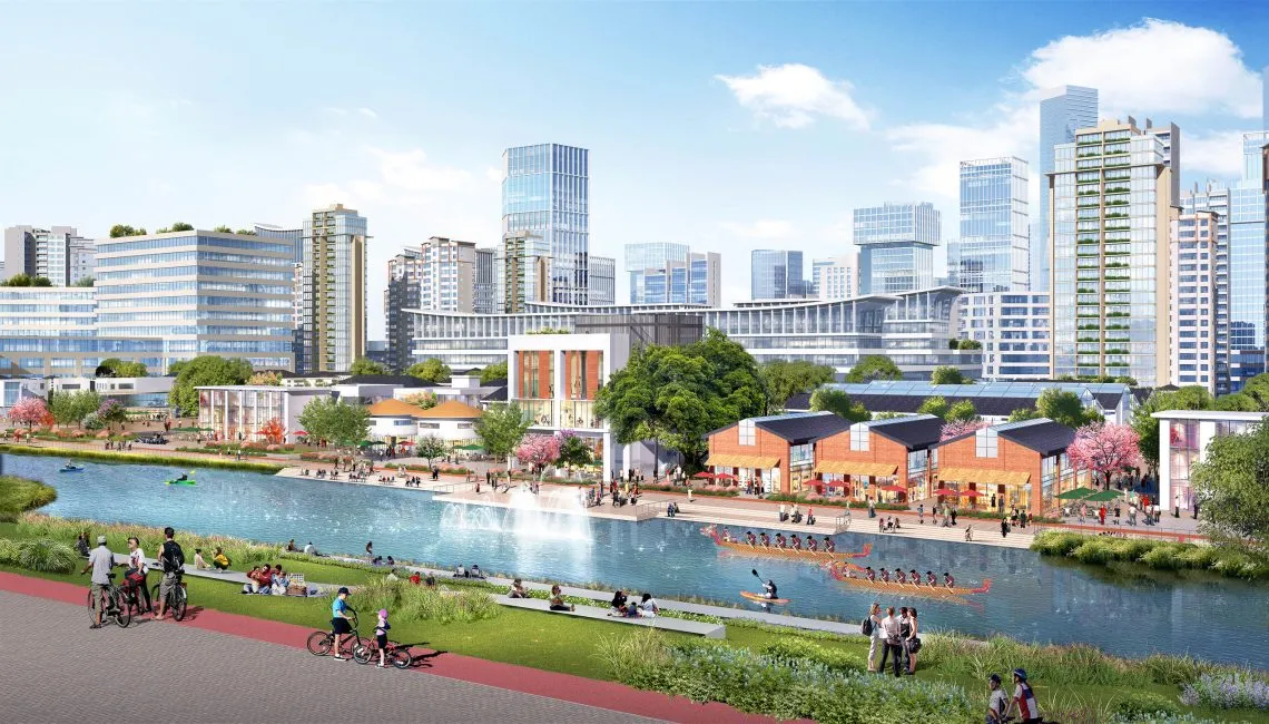 Hub Area Nansha Hub Area Detailed Master Plan and Urban Design - World Buildings ...