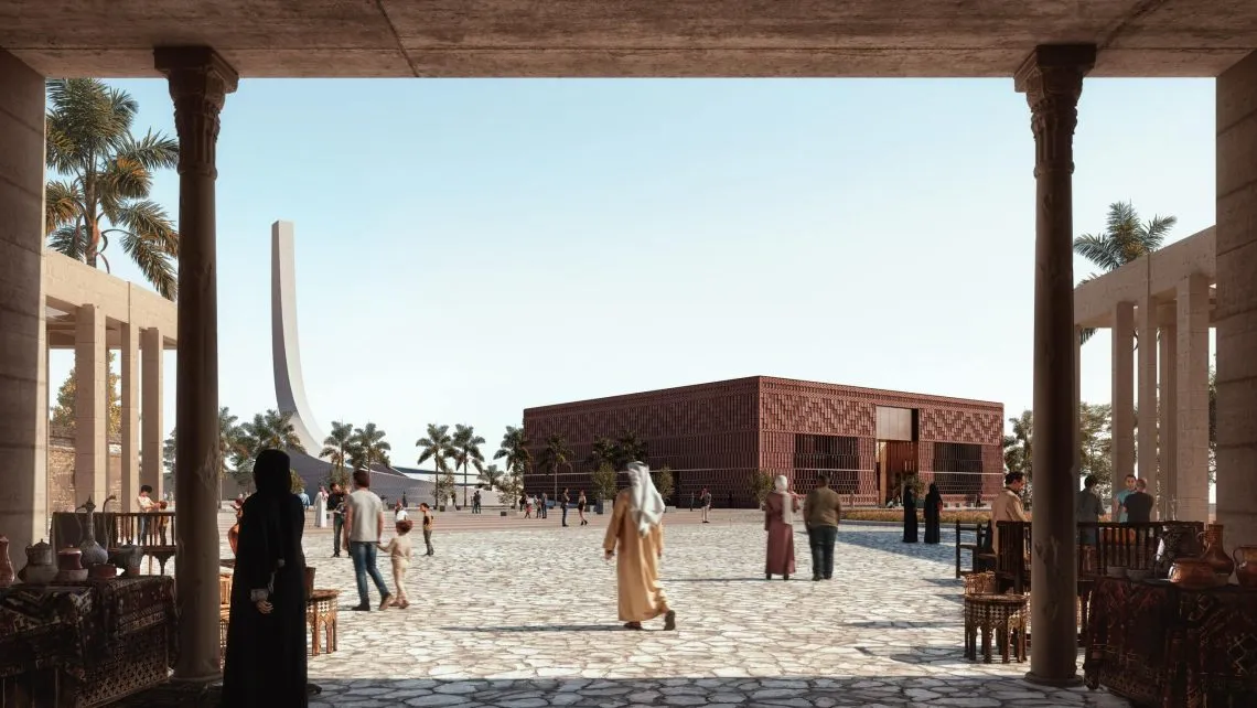 Mosque Complex Islamic World District Grand mosque complex - World Buildings Directory ...